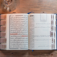Quran Journal with highlighter tape